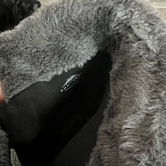 Columbia Omni Tech Quilted Winter Insulated Snow Boot Suede Black Size 8 - Picture 5 of 6